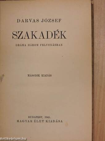 Szakadék