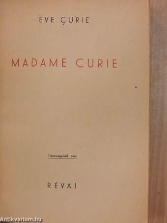 Madame Curie