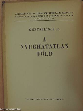 A nyughatatlan Föld