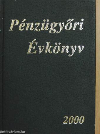 Pénzügyőri Évkönyv 2000