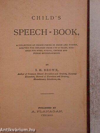 Child's speech-book