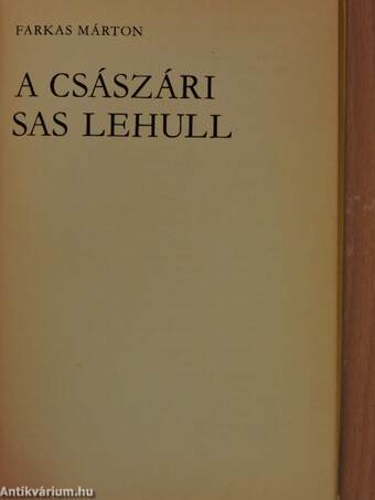 A császári sas lehull