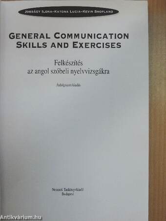 General Communication Skills and Exercises