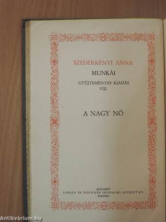 A nagy nő