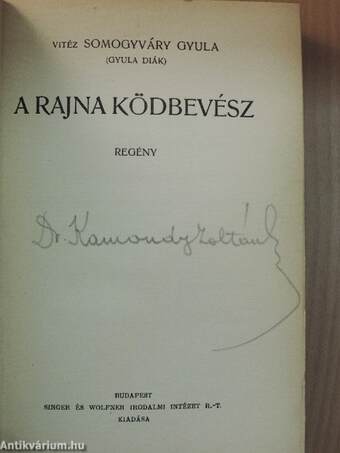 A Rajna ködbevész