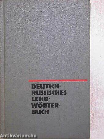 Deutsch-Russisches Lehrwörterbuch