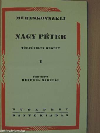 Nagy Péter I-II.