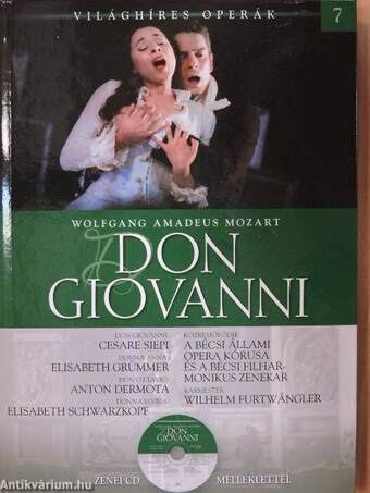 Wolfgang Amadeus Mozart: Don Giovanni - CD-vel