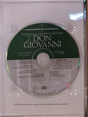 Wolfgang Amadeus Mozart: Don Giovanni - CD-vel