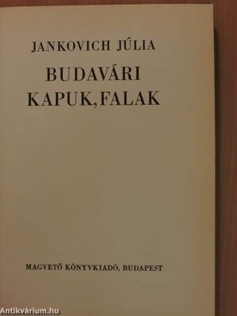 Budavári kapuk, falak