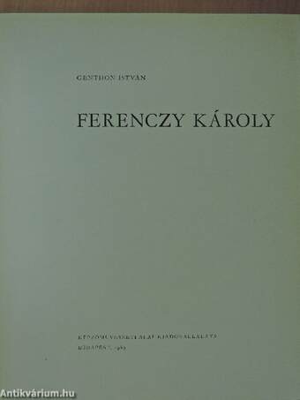 Ferenczy Károly