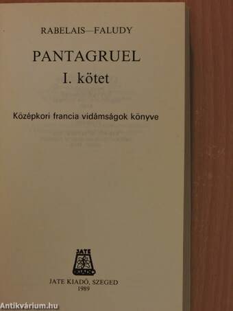 Pantagruel I.