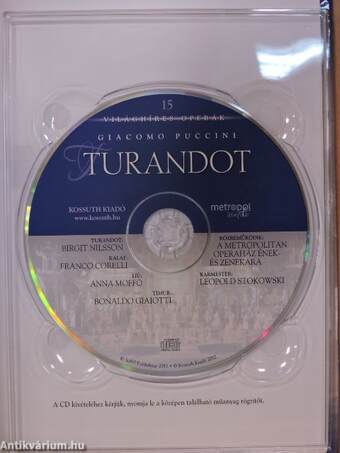 Giacomo Puccini: Turandot - CD-vel