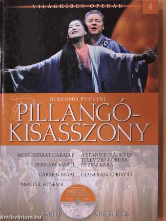 Giacomo Puccini: Pillangókisasszony - CD-vel