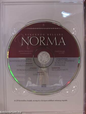 Vincenzo Bellini: Norma - CD-vel