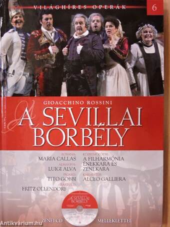 Gioacchino Rossini: A sevillai borbély - CD-vel