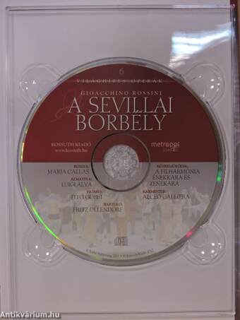 Gioacchino Rossini: A sevillai borbély - CD-vel