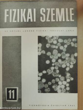 Fizikai Szemle 1965. november