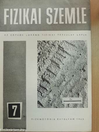 Fizikai Szemle 1965. július