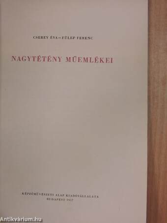 Nagytétény műemlékei