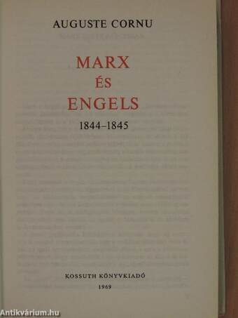 Marx és Engels