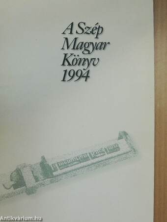 A szép magyar könyv 1994