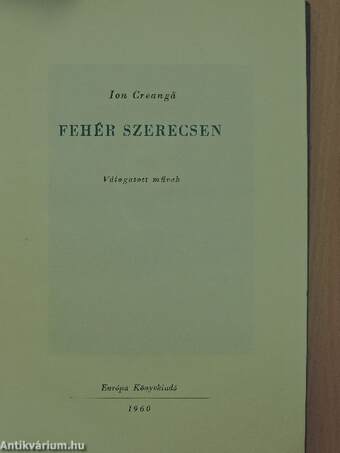 Fehér szerecsen