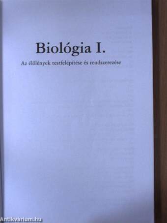 Biológia I.