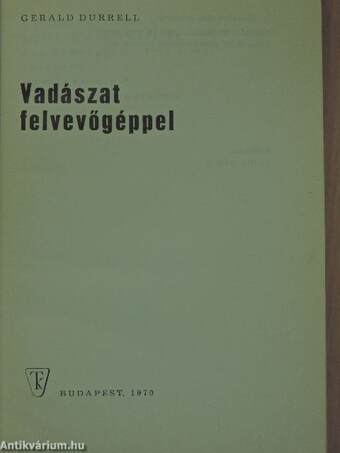 Vadászat felvevőgéppel