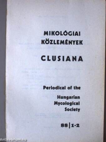 Mikológiai Közlemények 1988/1-2.