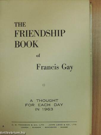 The Friendship Book