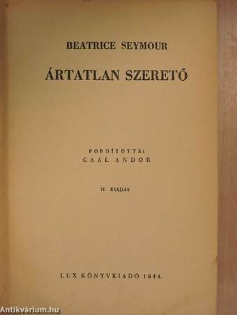 Ártatlan szerető