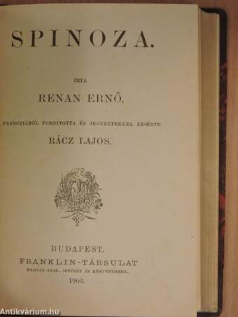 A népköltészetről és népdalról/Vörösmarty beszélyei és regéi/Faust/Spinoza