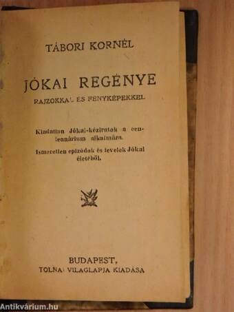 Jókai regénye