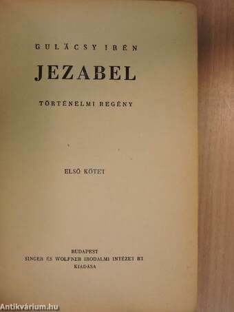 Jezabel I-III.