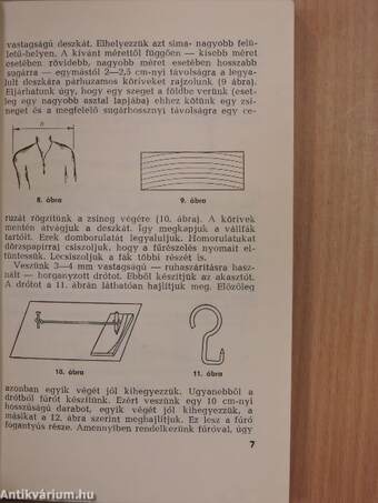 Barkácsoljunk háztartási eszközöket, tárgyakat és berendezést