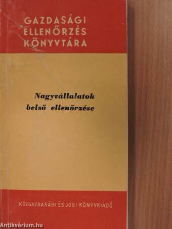 Nagyvállalatok belső ellenőrzése