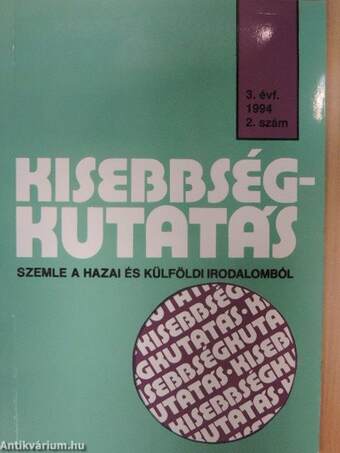 Kisebbségkutatás 1994/2.