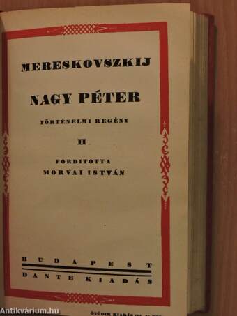 Nagy Péter I-II.