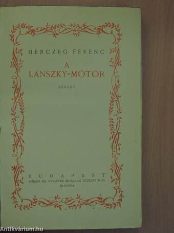 A Lánszky-mótor/Szerelmesek