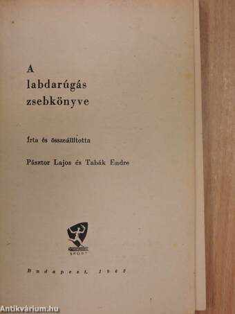 A labdarúgás zsebkönyve 1961-62