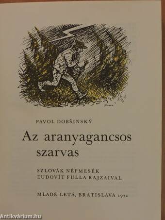 Az aranyagancsos szarvas