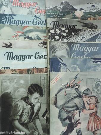 Magyar Cserkész 1937-1938. (nem teljes évfolyam)