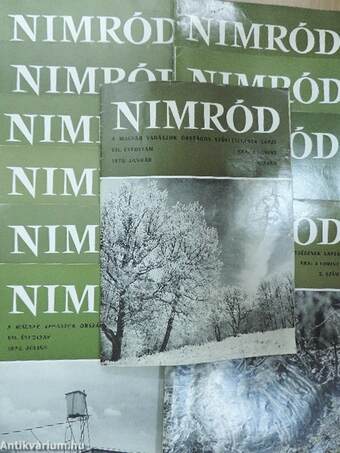 Nimród 1975. (nem teljes évfolyam)