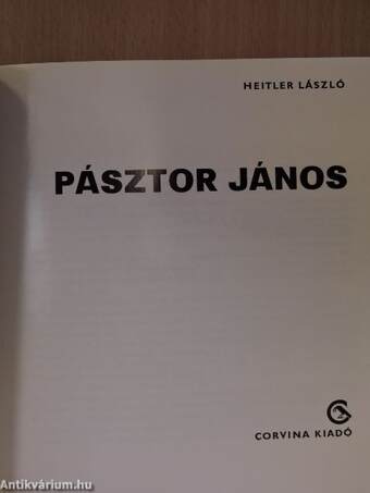 Pásztor János