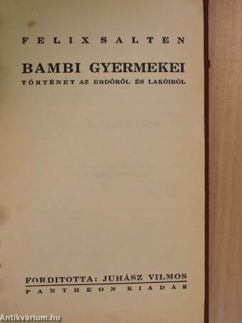 Bambi gyermekei