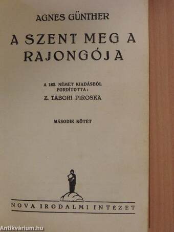 A szent meg a rajongója I-II.