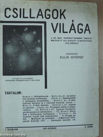 Csillagok Világa 1944. október