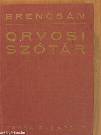 Orvosi szótár