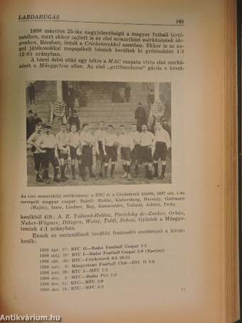 A magyar sport reneszánszának története 1896-tól napjainkig I-II.